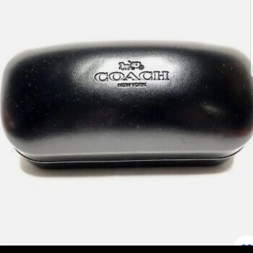 NEW! Coach leather case & cloth